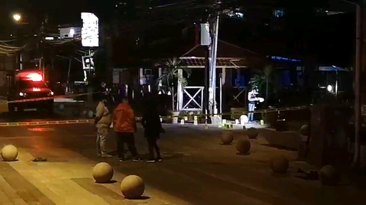 Tiroteo en Calle Uruguay. Sicarios dejan un hombre muerto y otro herido