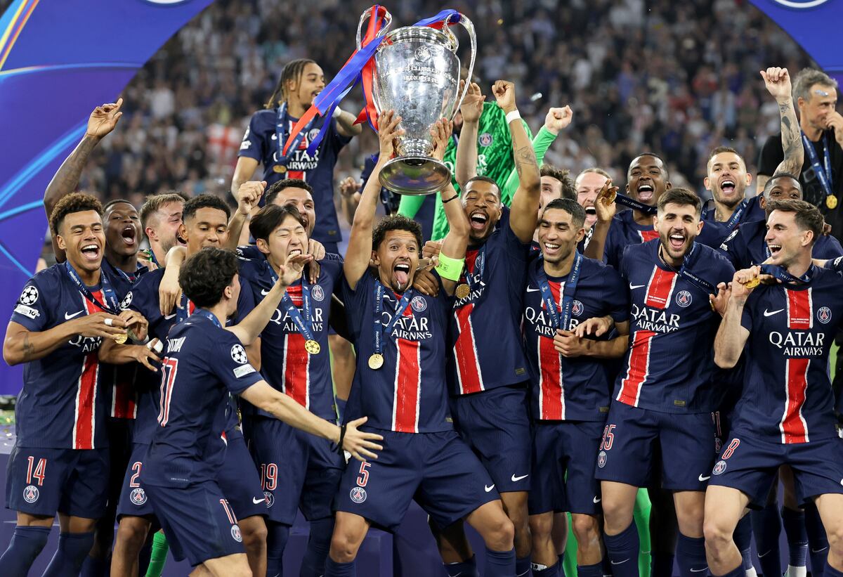 ¡PSG humilla al Inter con una paliza histórica y levanta la Champions por primera vez!