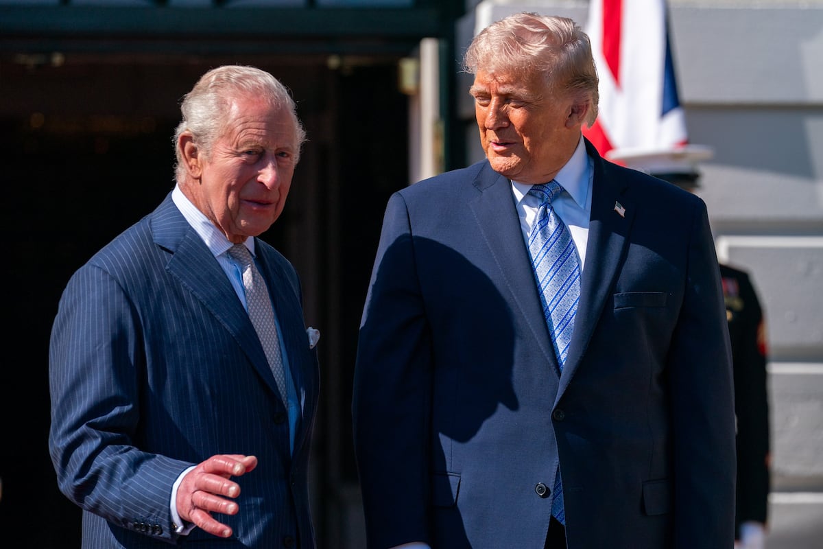 El rey Carlos III aterriza en la Casa Blanca