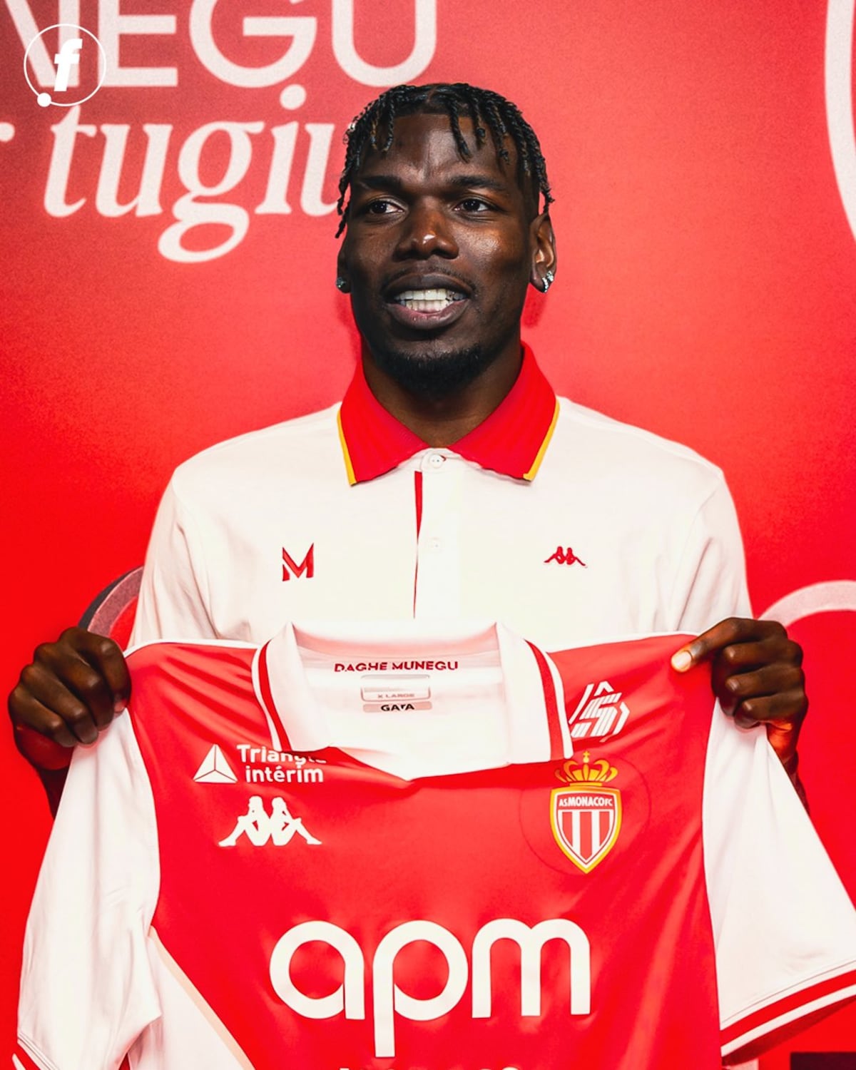 ¡Pogba regresa a lo grande! Ficha con el Mónaco tras sanción por dopaje