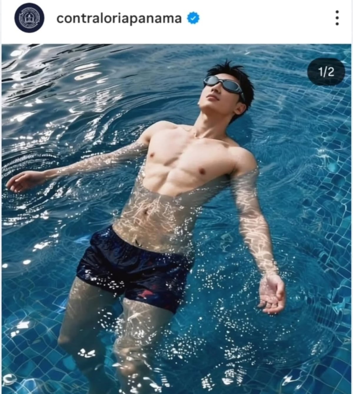 Chapuzón inesperado: hackean la cuenta de la Contraloría en Instagram con fotos de desconocido nadando en piscina
