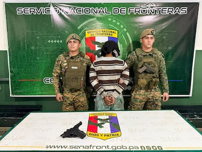 Senafront sorprende a dos: uno andaba con arma ilegal y otro era requerido por la justicia
