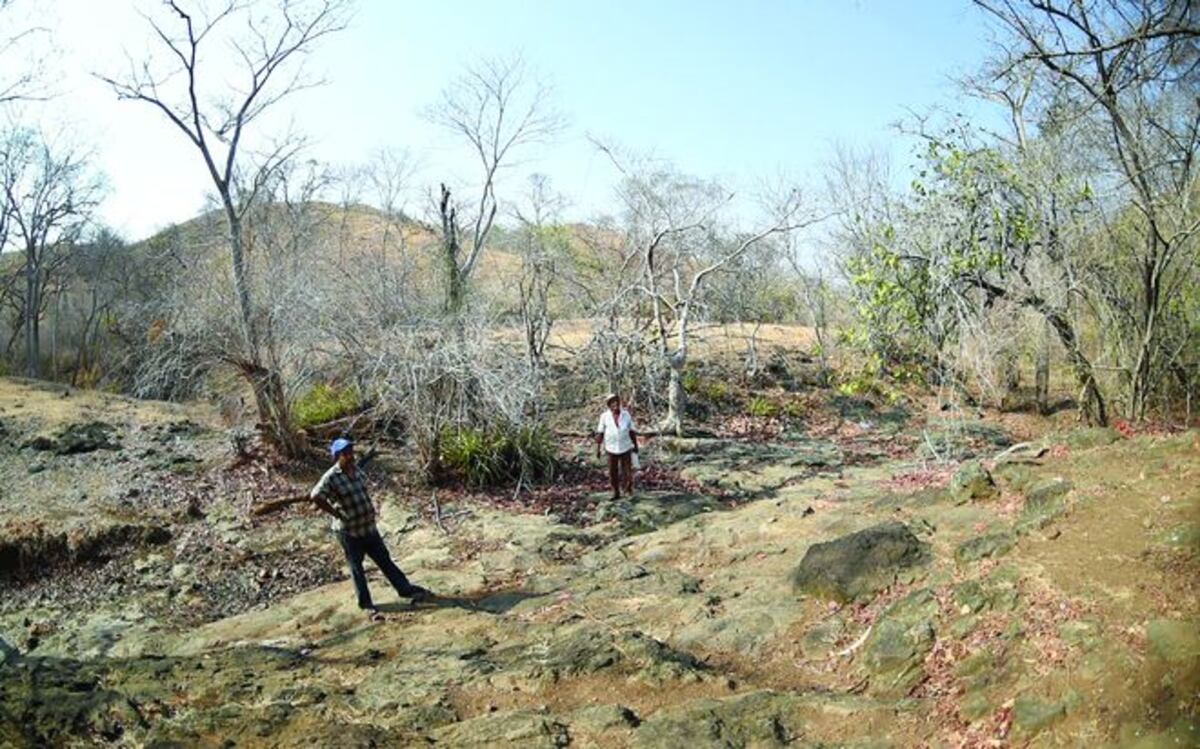 El río Canajagua se seca de forma rápida