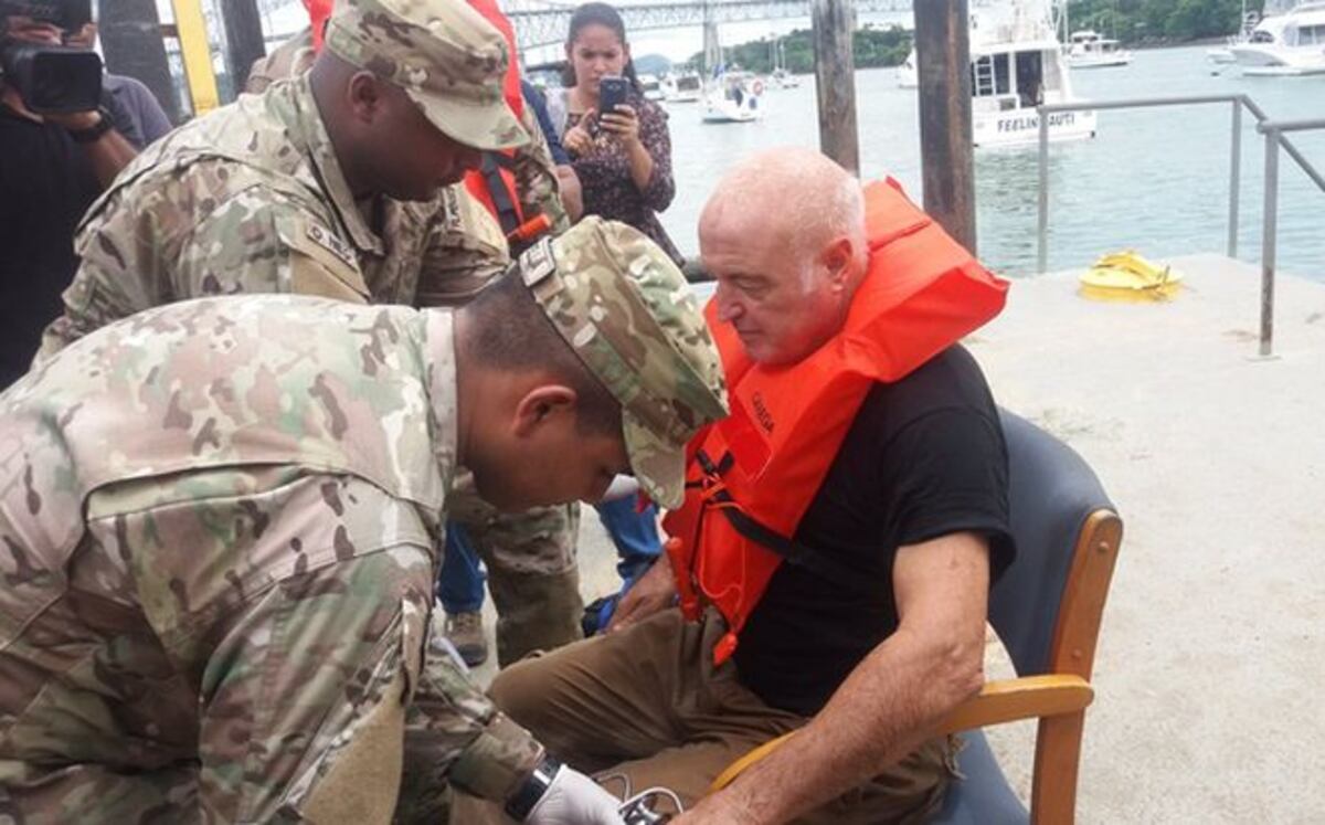 NÁUFRAGO TRES DÍAS. Neozelandés a salvo en Panamá 