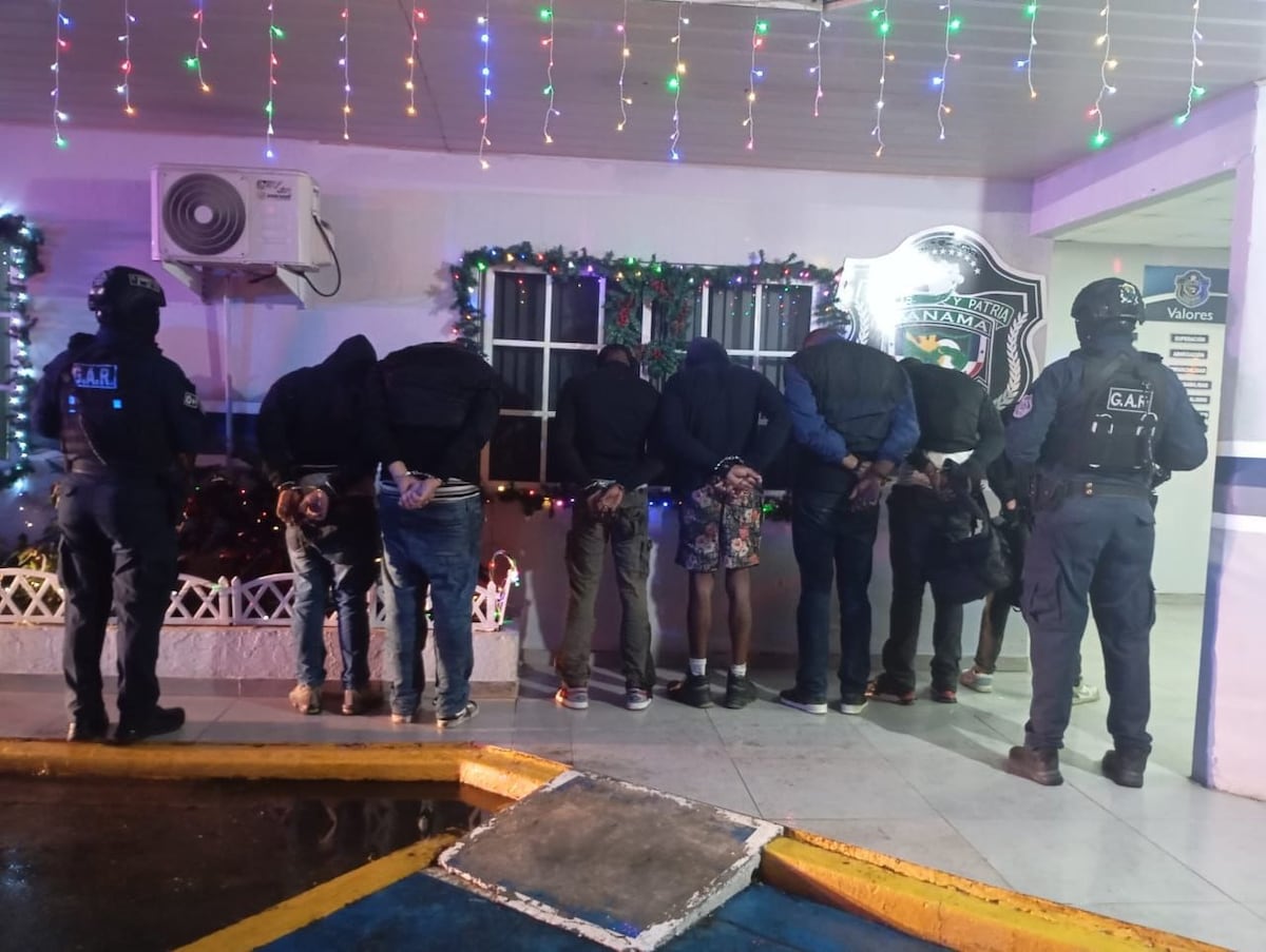 Acción policial deja varias aprehensiones y armas decomisadas