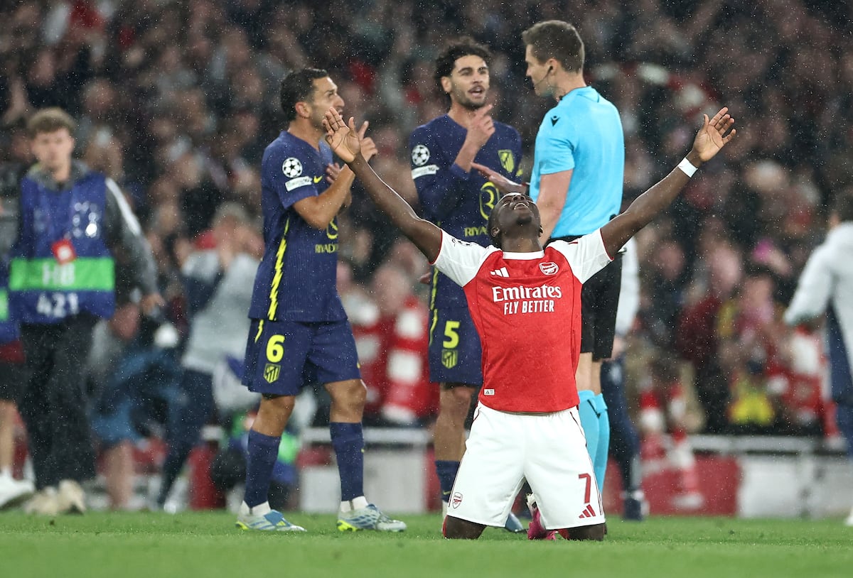 Saka liquida y Arsenal sueña con la gloria en Champions