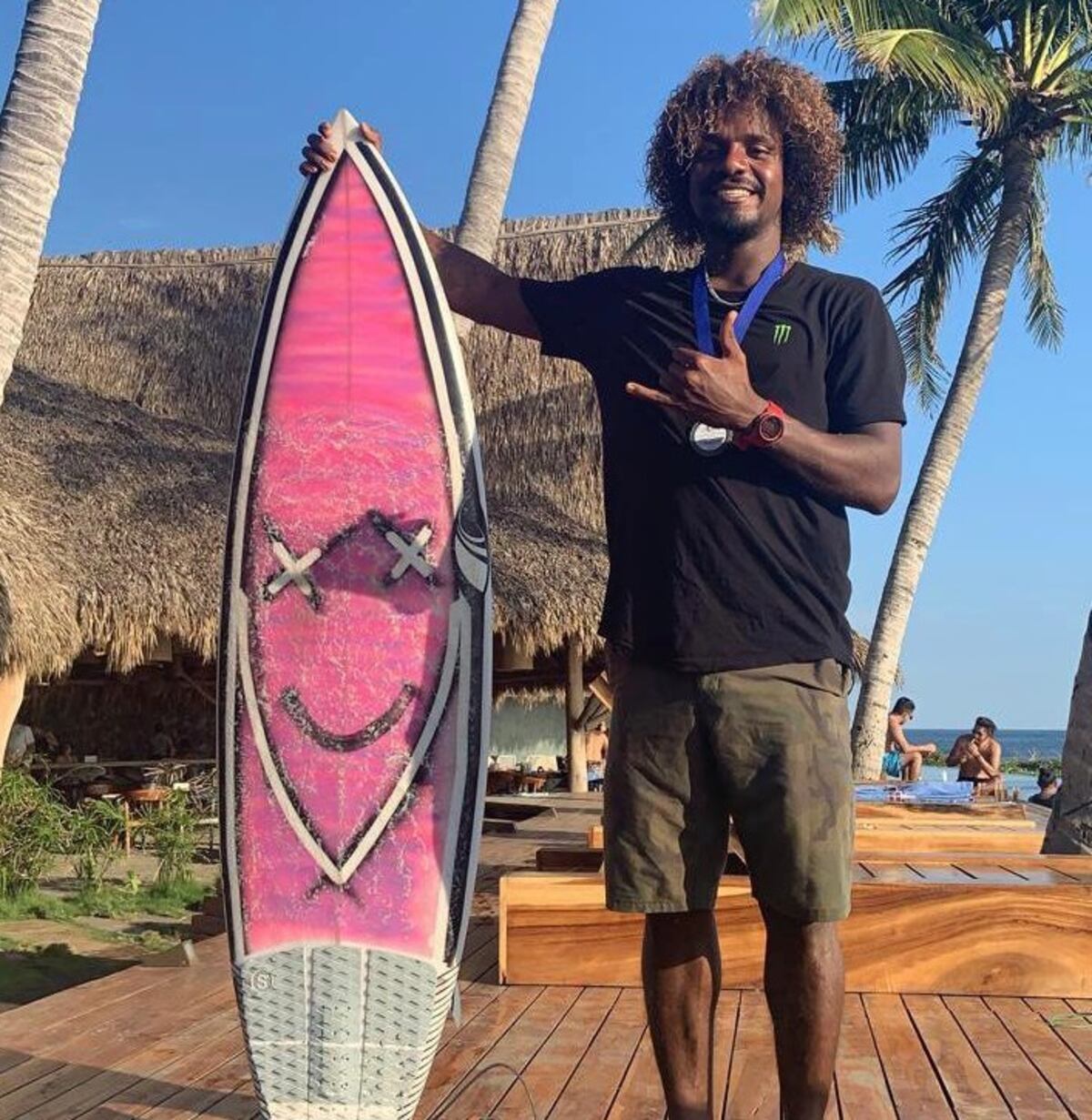 Camarena sigue dejando en grande el surf panameño en el ALAS 2020