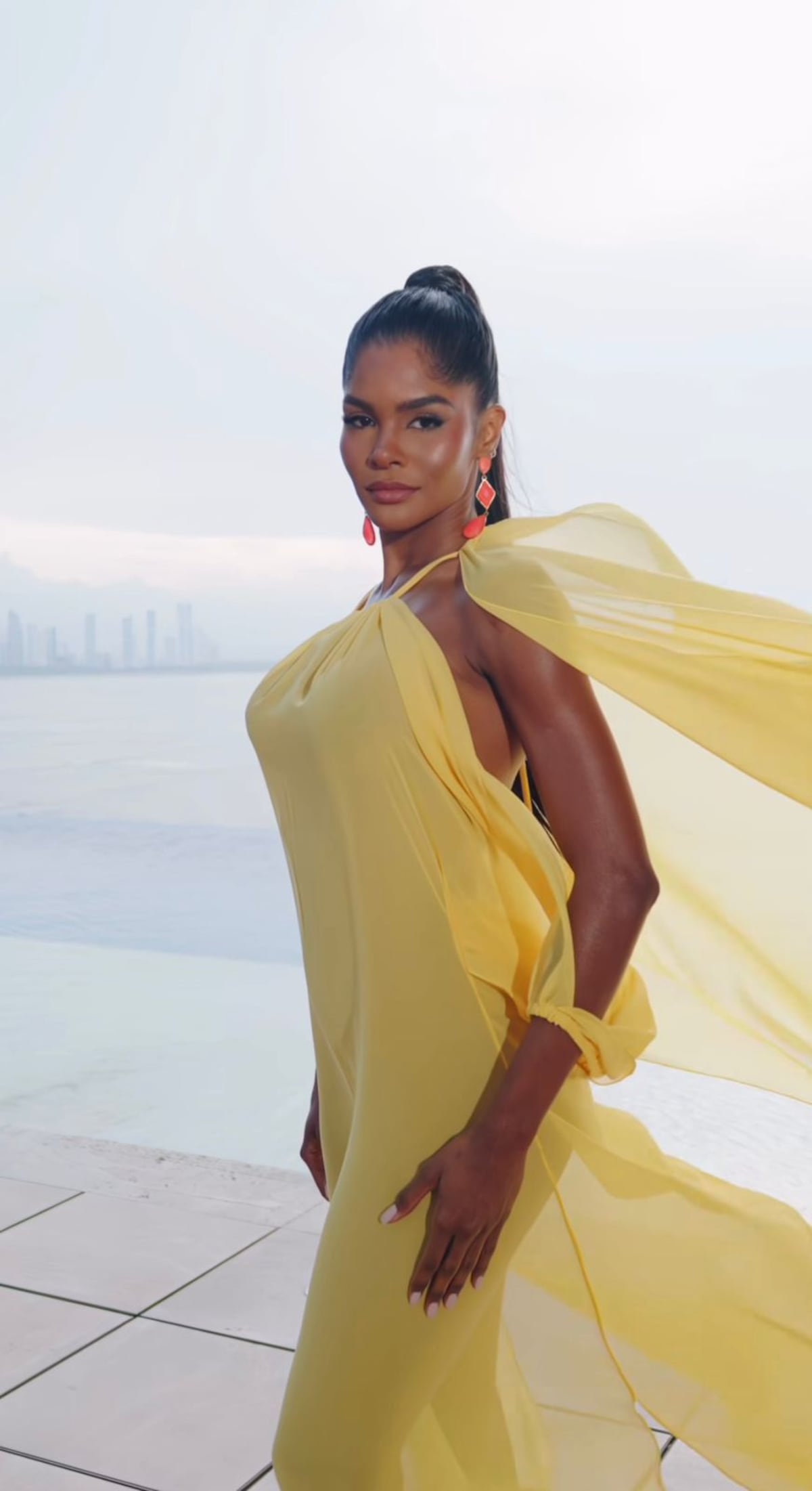 Con fuerza y brillo, Nicole Pinto se lanza a Miss Universe Panamá