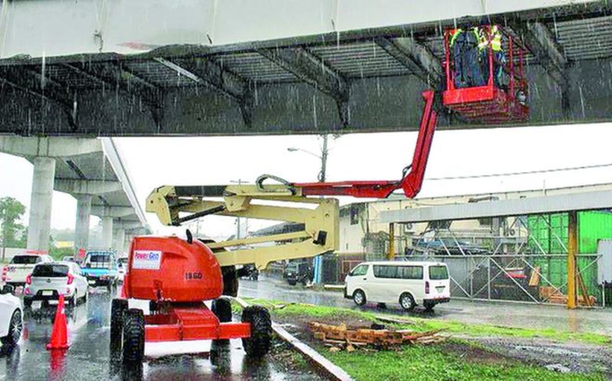 Atentos operativos por reparación de puente en la entrada de San Antonio 