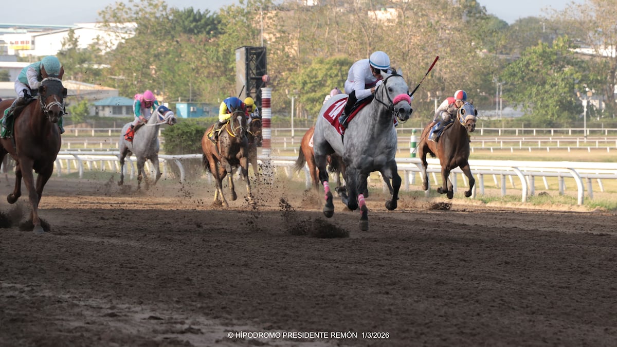 ¡Tomasito arrasa en el hipódromo y gana carrera en honor a Carlos Espino!