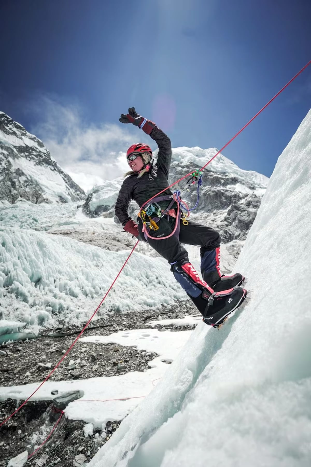 Alfa Karina Arrué hipotecó su casa y conquistó el Everest