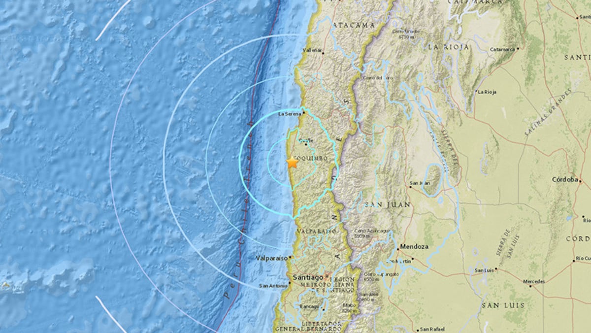 ¡Alerta! Se registra sismo de 6,2 grados en Chile