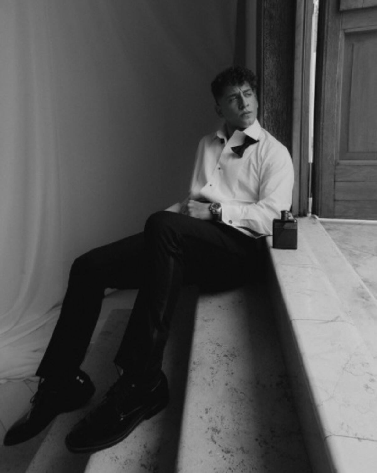 Gian Varela incursiona en el mundo del modelaje para una famosa marca