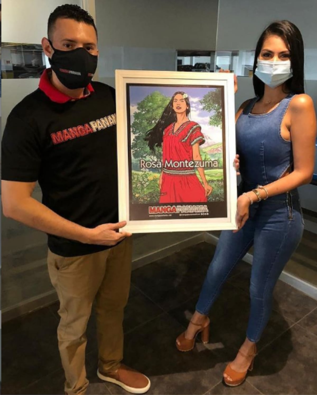 Talento panameño con calidad de exportación. El rey local de la manga japonesa derrocha calidad dibujando a los famosos del patio