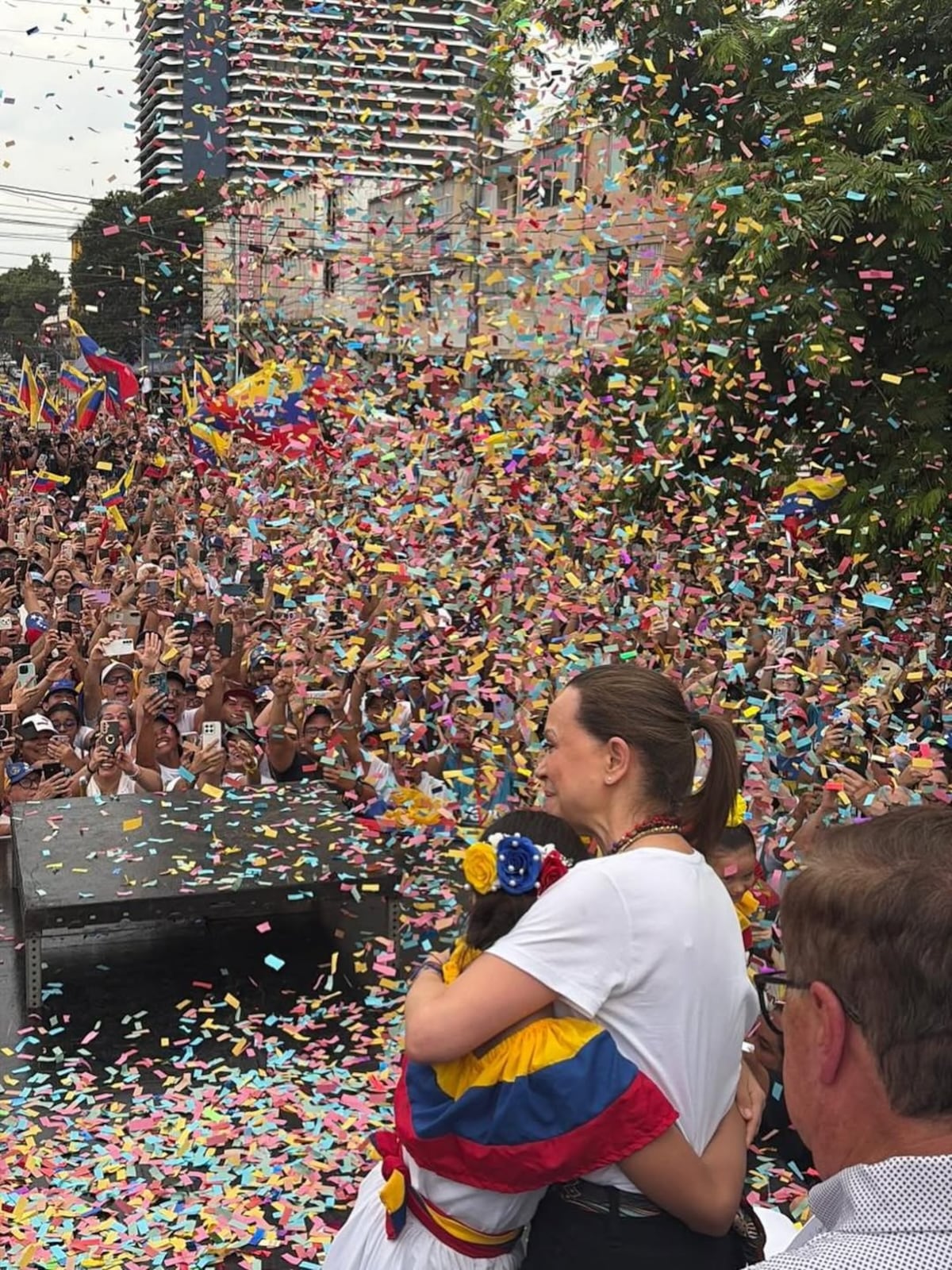 ‘Queremos votar’: María Corina Machado reúne a venezolanos en Panamá y habla de posible candidatura presidencial + VÍDEO