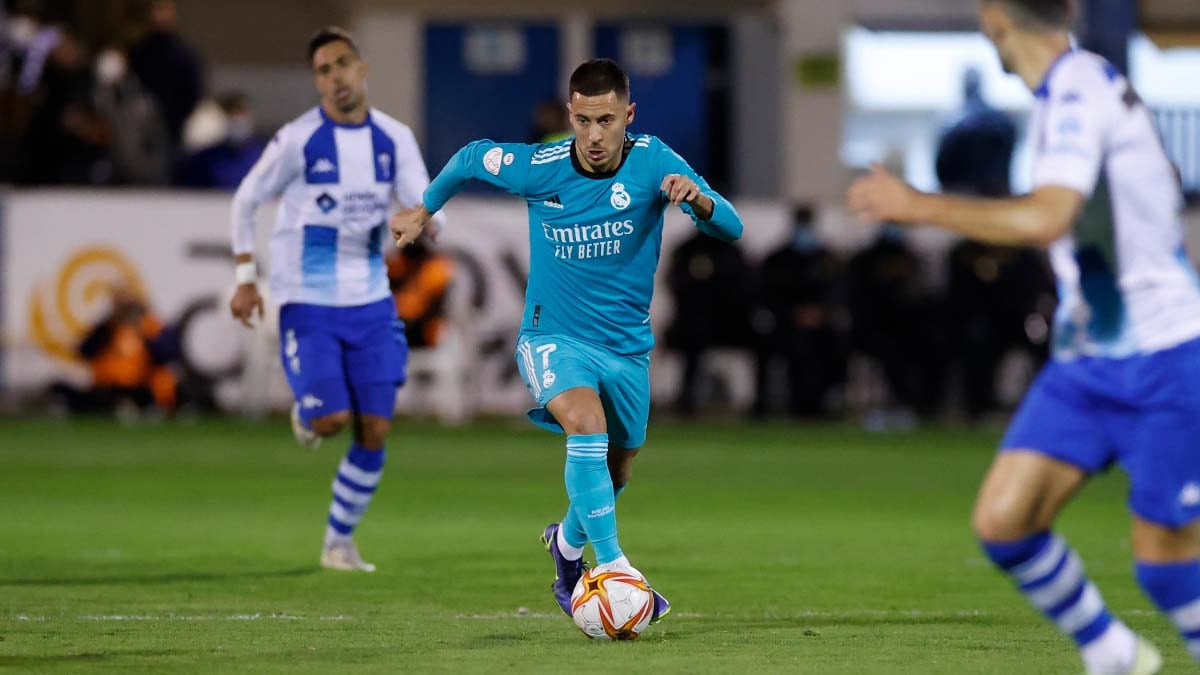 Hazard, a las puertas de jugar su primer clásico español