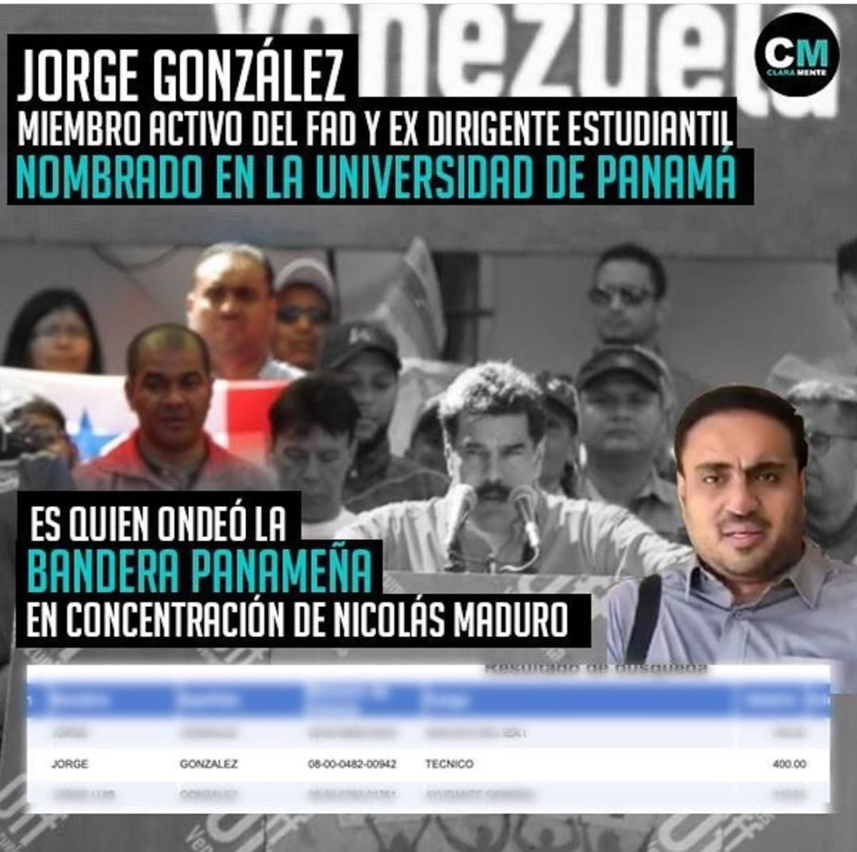 Lo último.Rastrean y descubren presuntos responsables de bandera con Maduro