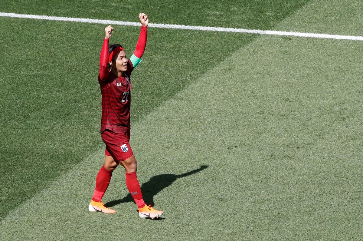 Tailandeses repiten emotiva celebración mundialista de Panamá