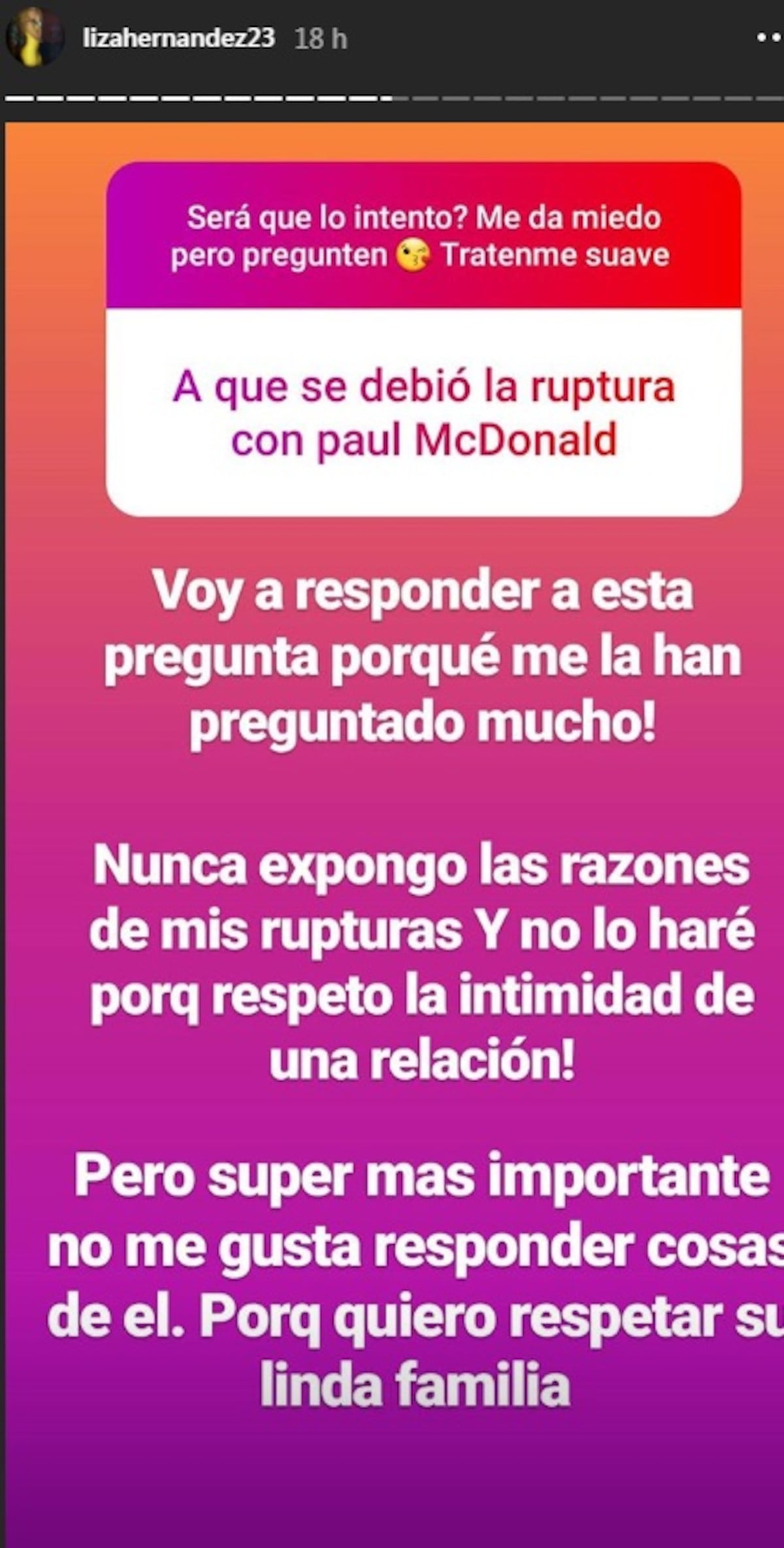 Liza Hernández confesó que perdió un bebé y terminó con el ex de Gaby Garrido