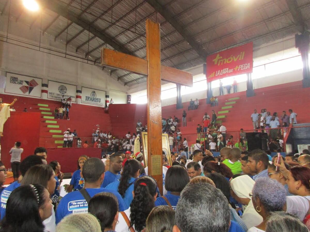 POR LA PAZ EN LA COSTA ATLÁNTICA. Llegan a Colón los símbolos de la JMJ  2019