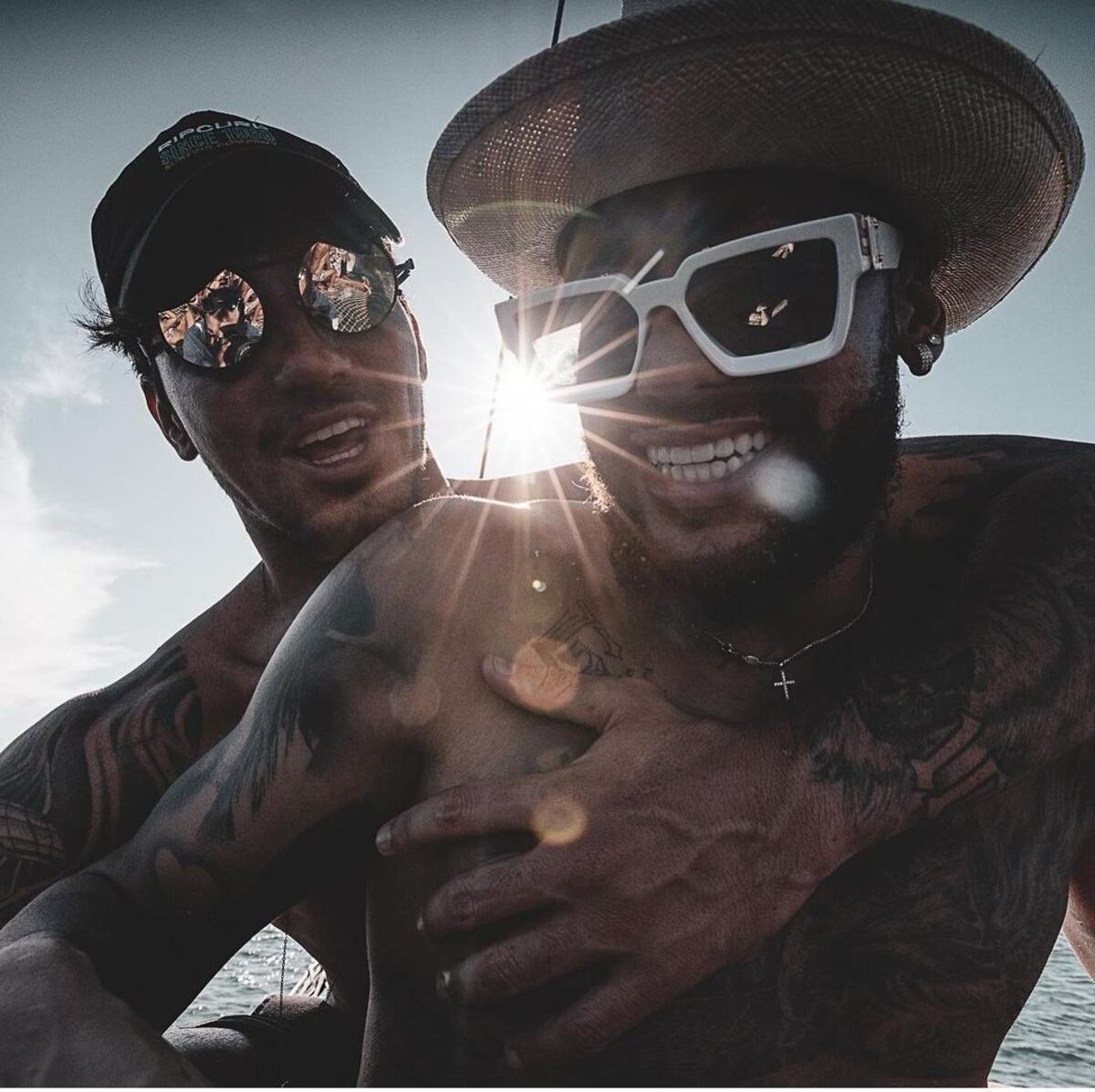 Neymar Jr. y sus fotos comprometedoras con otro hombre 