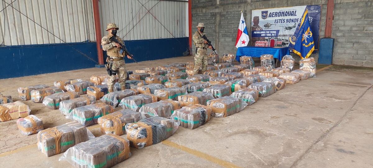 Decomisan 1,548 paquetes de presunta droga en Veraguas