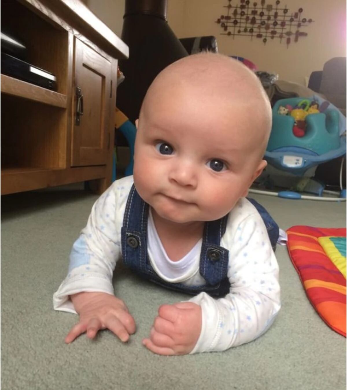 Una mujer se dio cuenta que estaba embarazada 45 minutos antes del parto