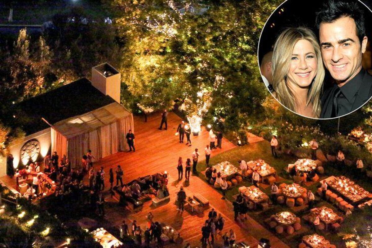¿TODO FUE UNA FARSA? No hay documento legal de boda civil de Aniston y Theroux
