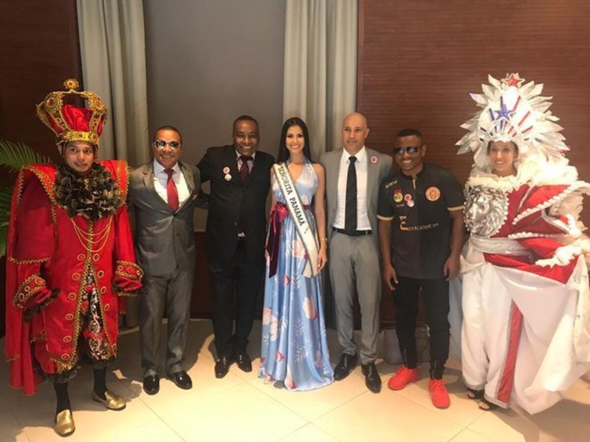 Rosa Iveth Montezuma, lista para el Carnaval de Río.También va la One Two