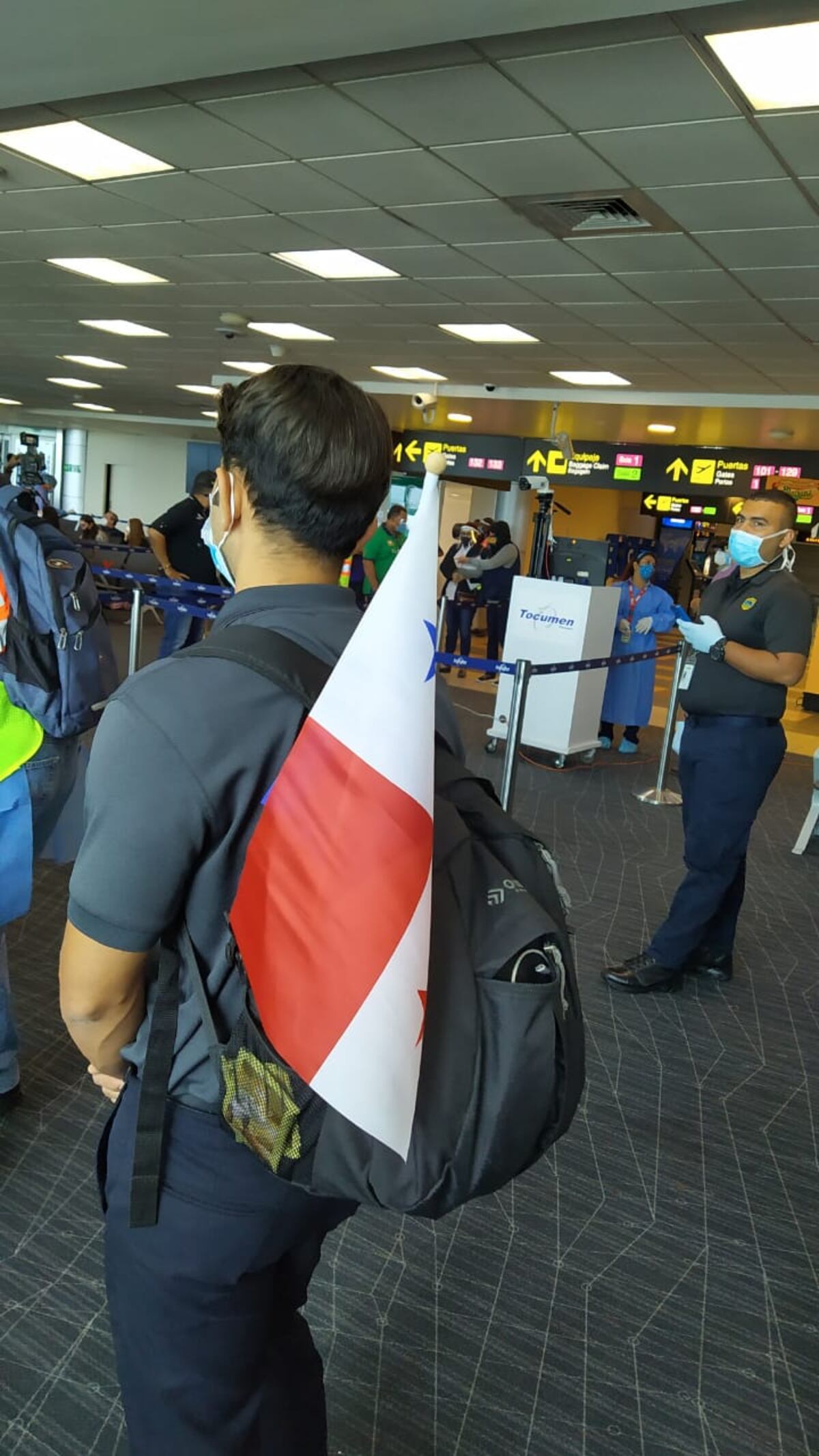 Panameños varados en México llegan a Panamá