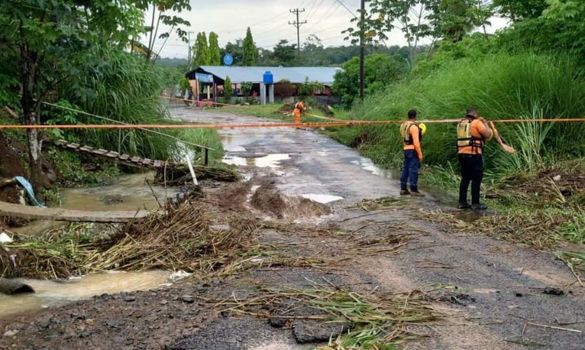 Lluvias causan estragos en Panamá Oeste
