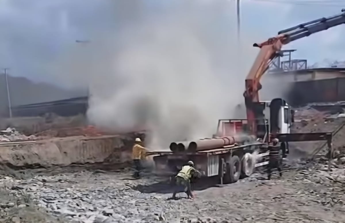 Fatal accidente laboral: obrero muere electrocutado en obras del Cuarto Puente