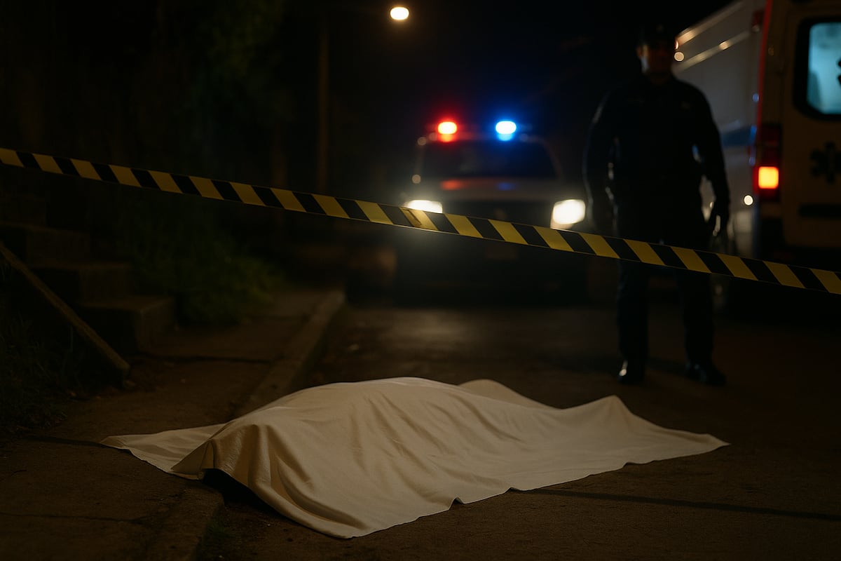 ¡Sangre en las calles! Hombre es asesinado a balazos en Palmas Bellas, Colón