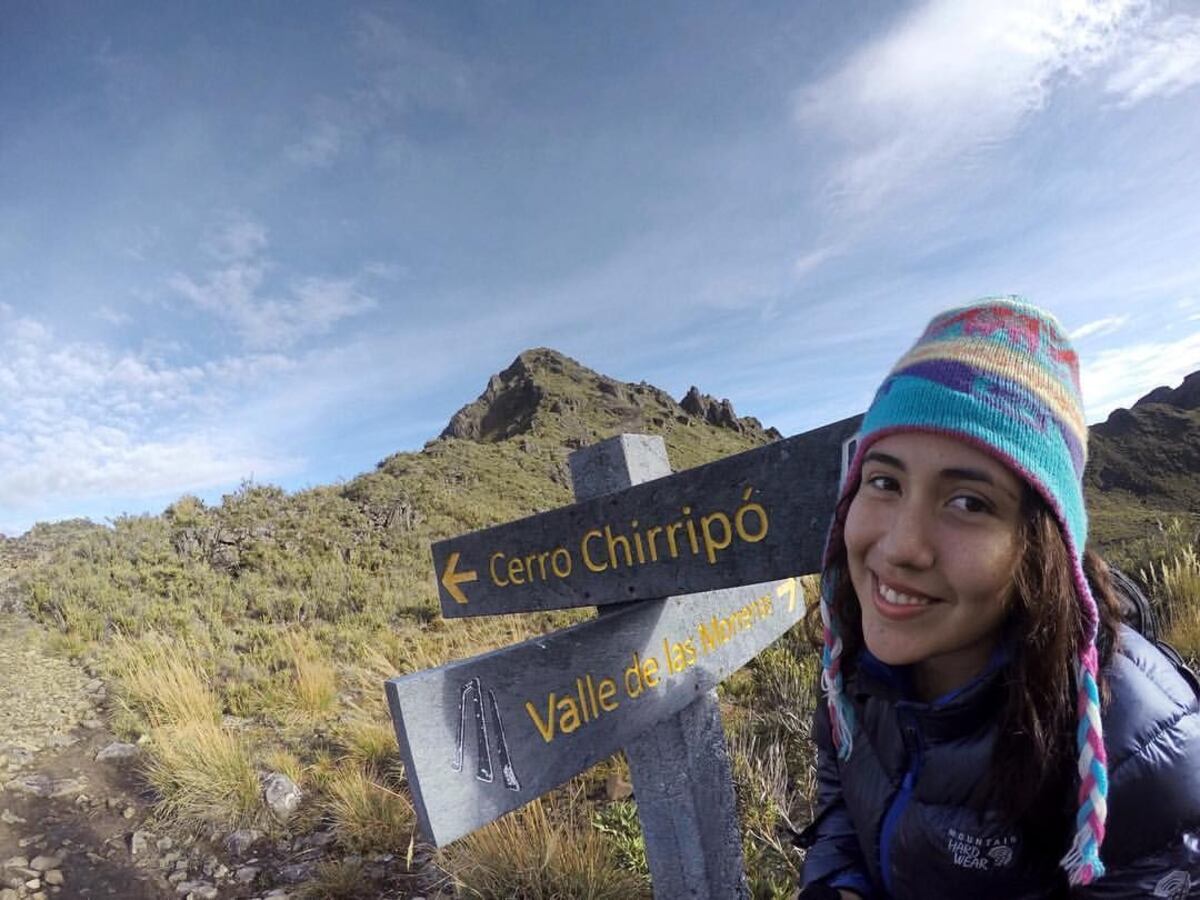 Panameña va a la conquista de las montañas europeas