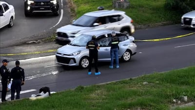 Desayuno de balas en Vía Domingo Díaz: tiroteo deja muertos a alias ‘Otto’, de la banda Los HP, y a conductor de plataforma sin antecedentes