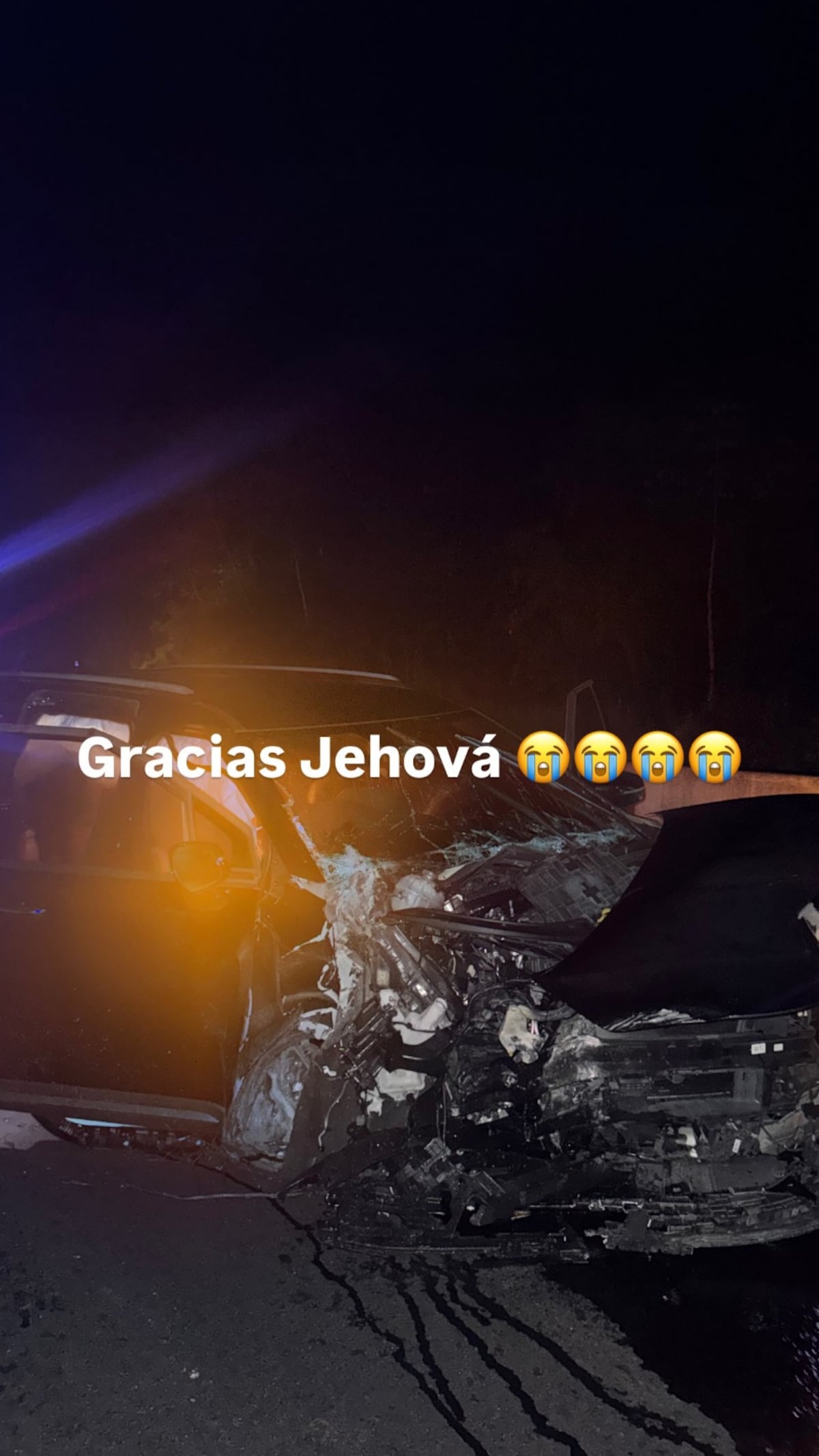 El artista Tachi sufre aparatoso accidente: ‘Gracias a Jehová’ +video