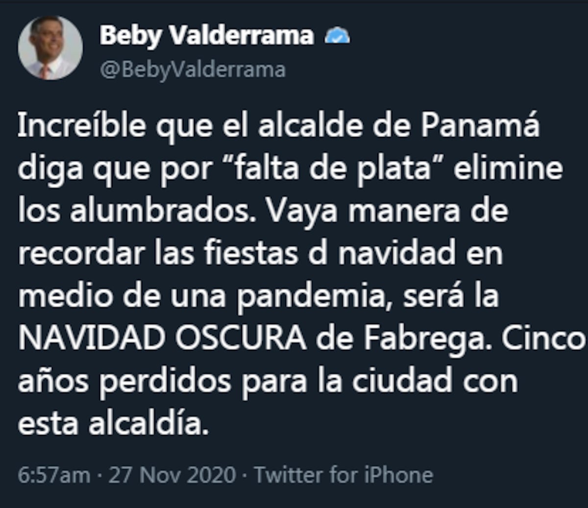 ¿Fábrega, el Grinch de la Navidad? 