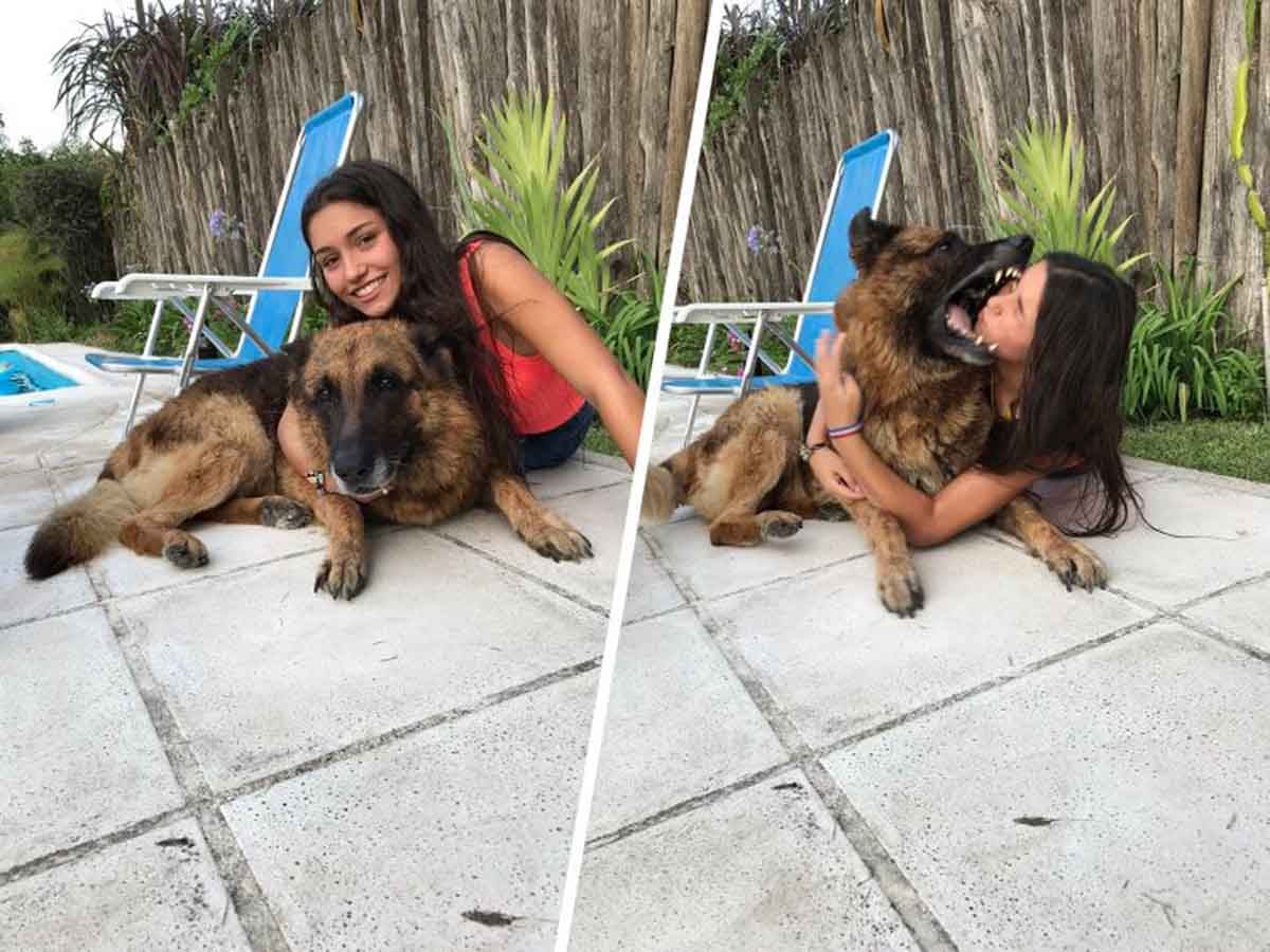 Intentó hacerse ‘selfie’ con su perro, la atacó y así quedó su cara