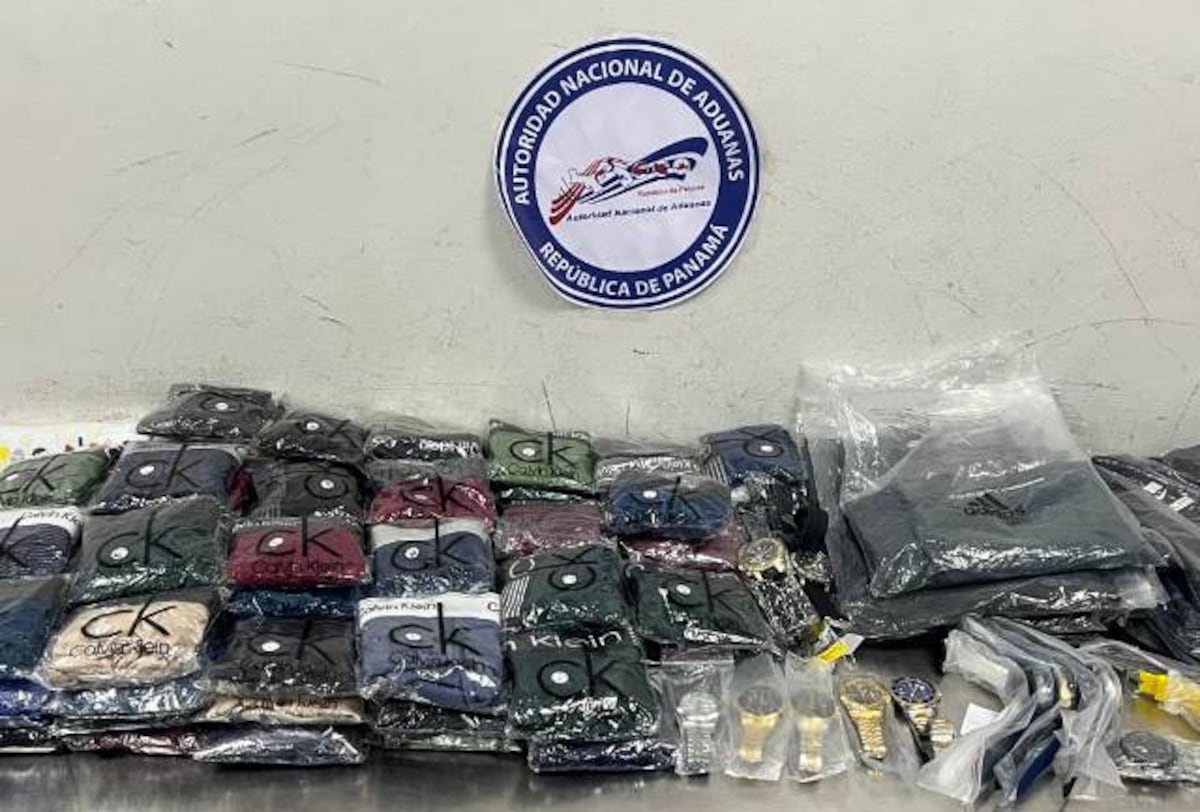 Dos colombianos detenidos en Panamá Pacífico por dinero y productos no declarados