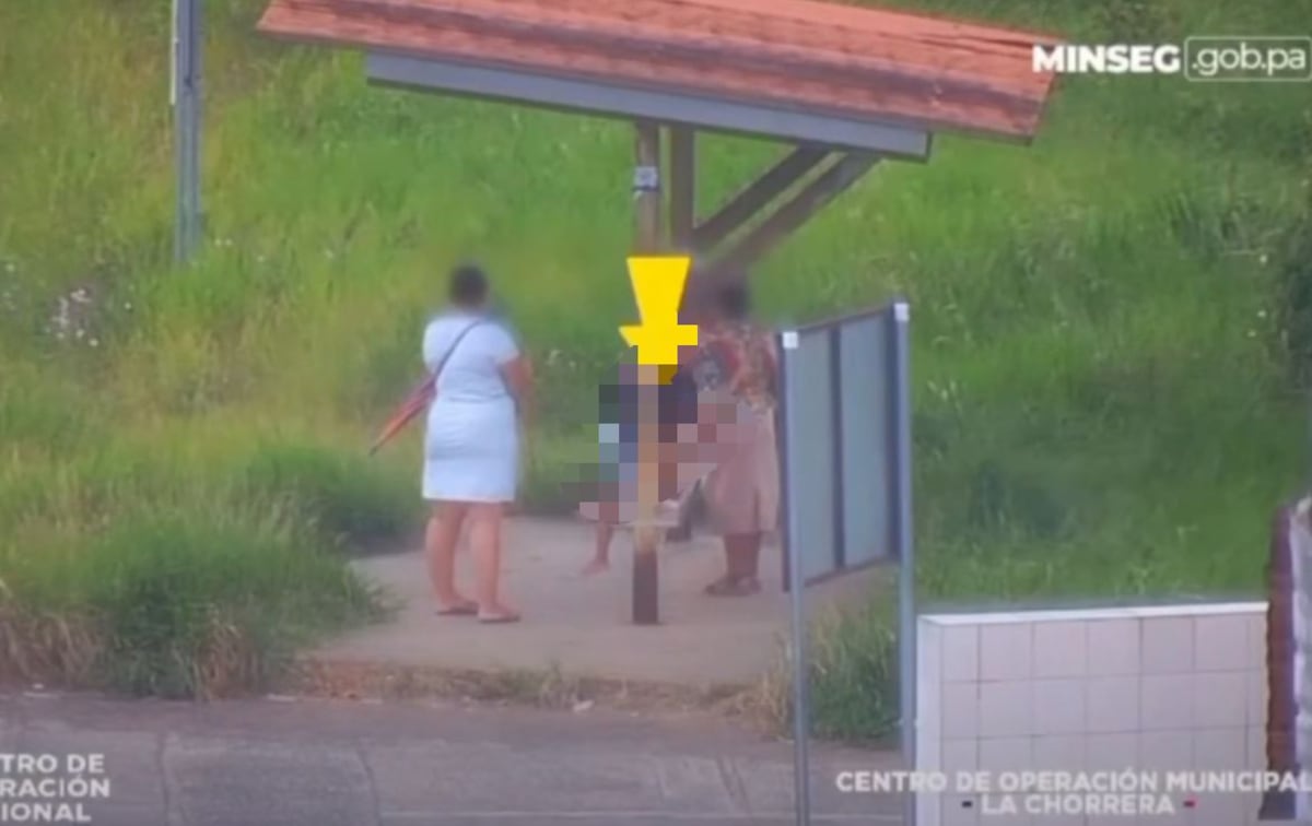 Susto en La Chorrera: niño de 4 años aparece solo en parada de buses