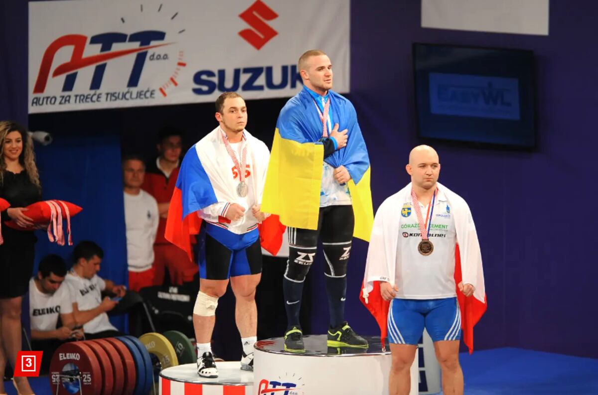 Fallece campeón de pesas ucraniano Oleksandr Pielieshenko en el frente de batalla