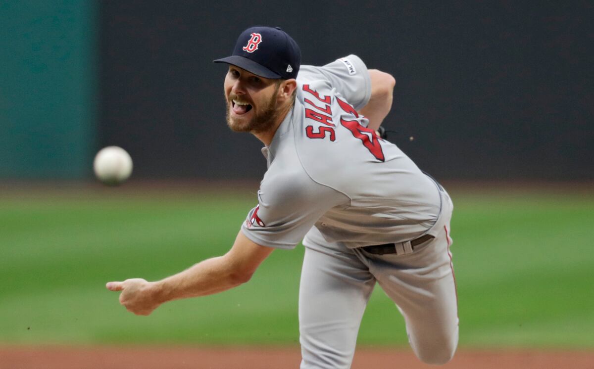Chris Sale llega a 2 mil ponches en victoria de Boston