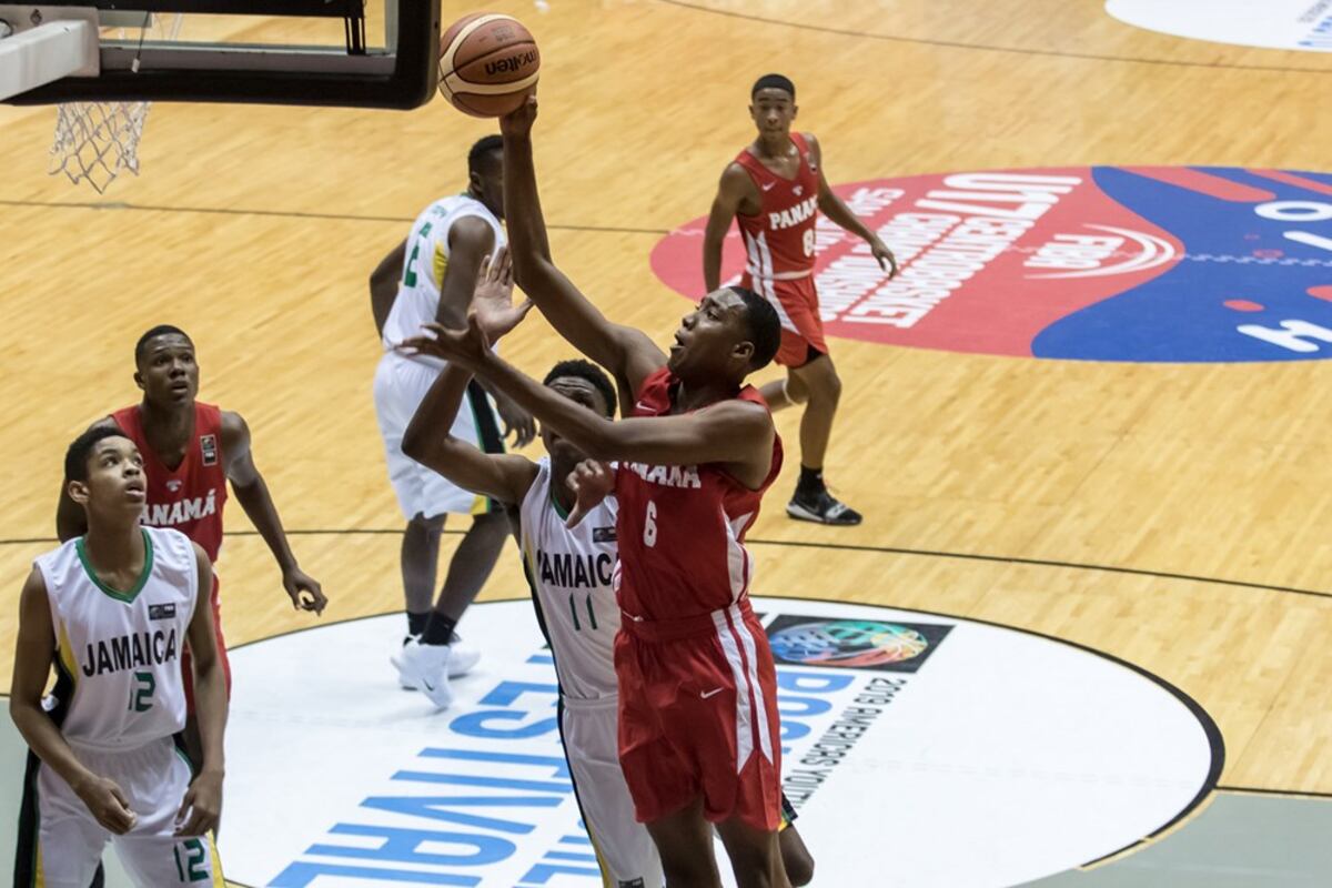 Panamá se reivindica apabullando a Jamaica en Centrobasket U17