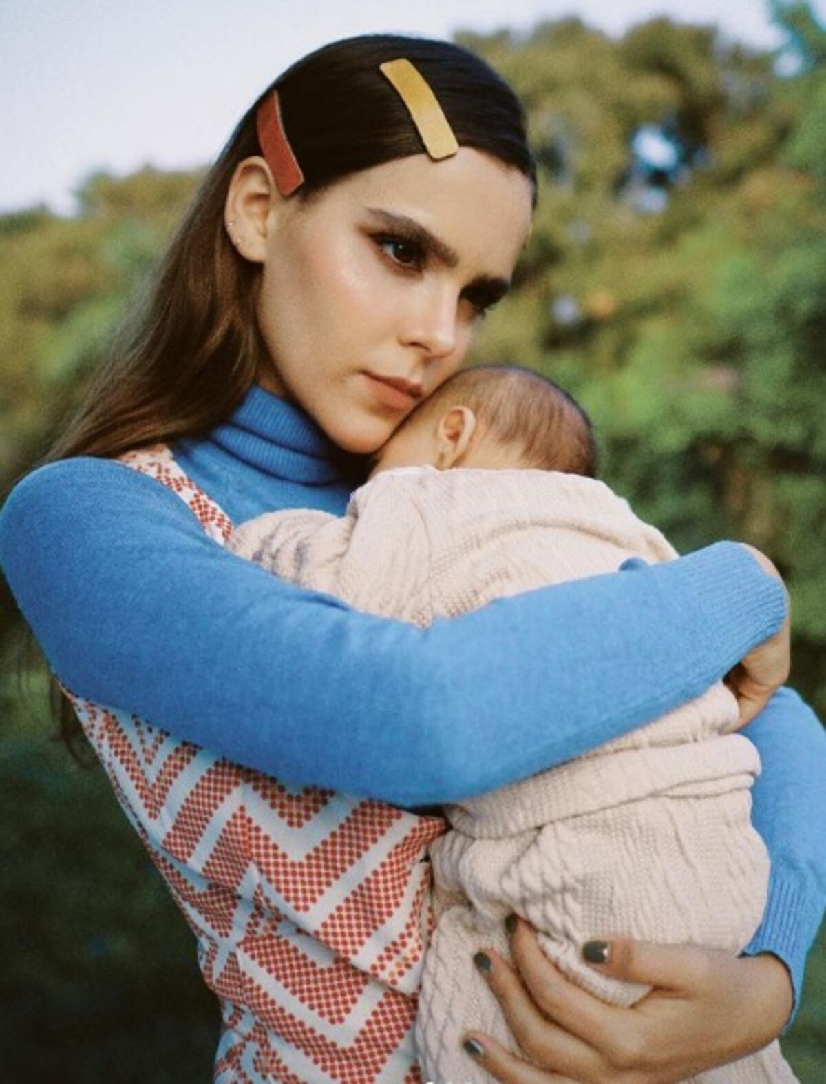 Yuya reveló que está sufriendo a la hora de dar de comer a su bebé
