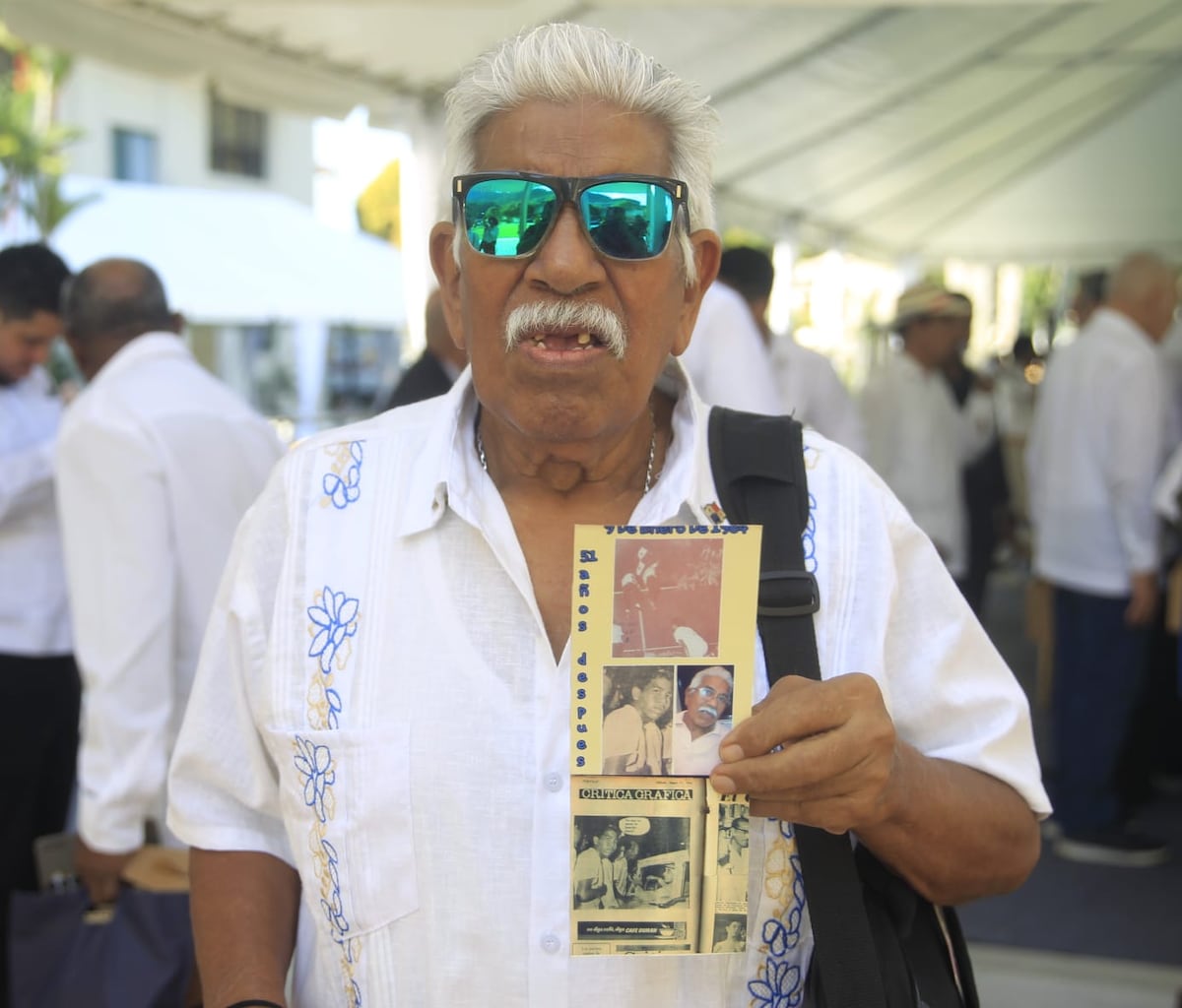El homenaje del 9 de Enero dejó una escena que no pasó desapercibida