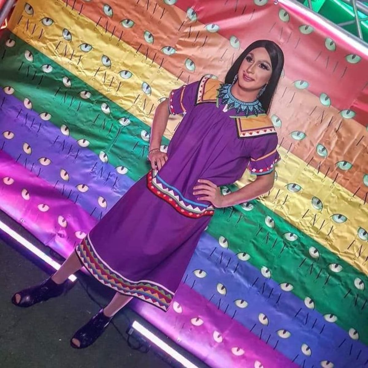 'La cosa fue usar el traje Ngöbe de disfraz,imagínense si usara la pollera'