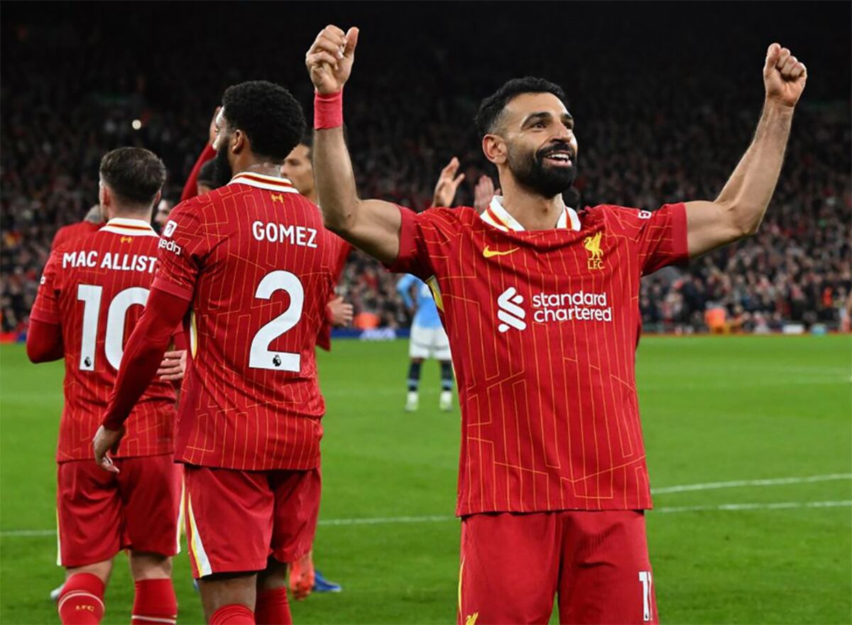 Liverpool aplasta al Manchester City y se afianza como líder de la Premier League