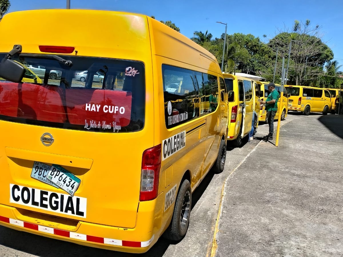 Buses colegiales en Veraguas arrancan verificación de seguridad rumbo al año escolar