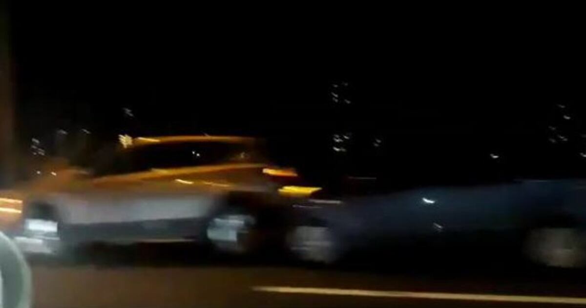 Accidente en Corredor Sur. Cuatro carros involucrados (VIDEO)