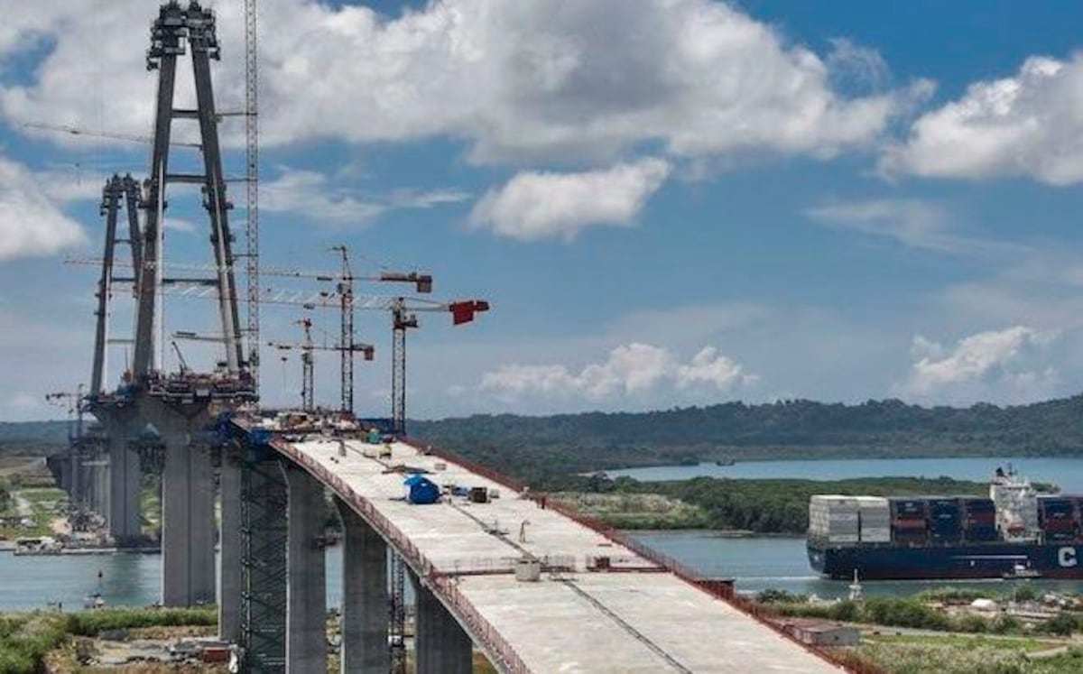 IMPRESIONANTE. Tercer puente sobre el Canal alcanza un 83% de avance | VIDEO
